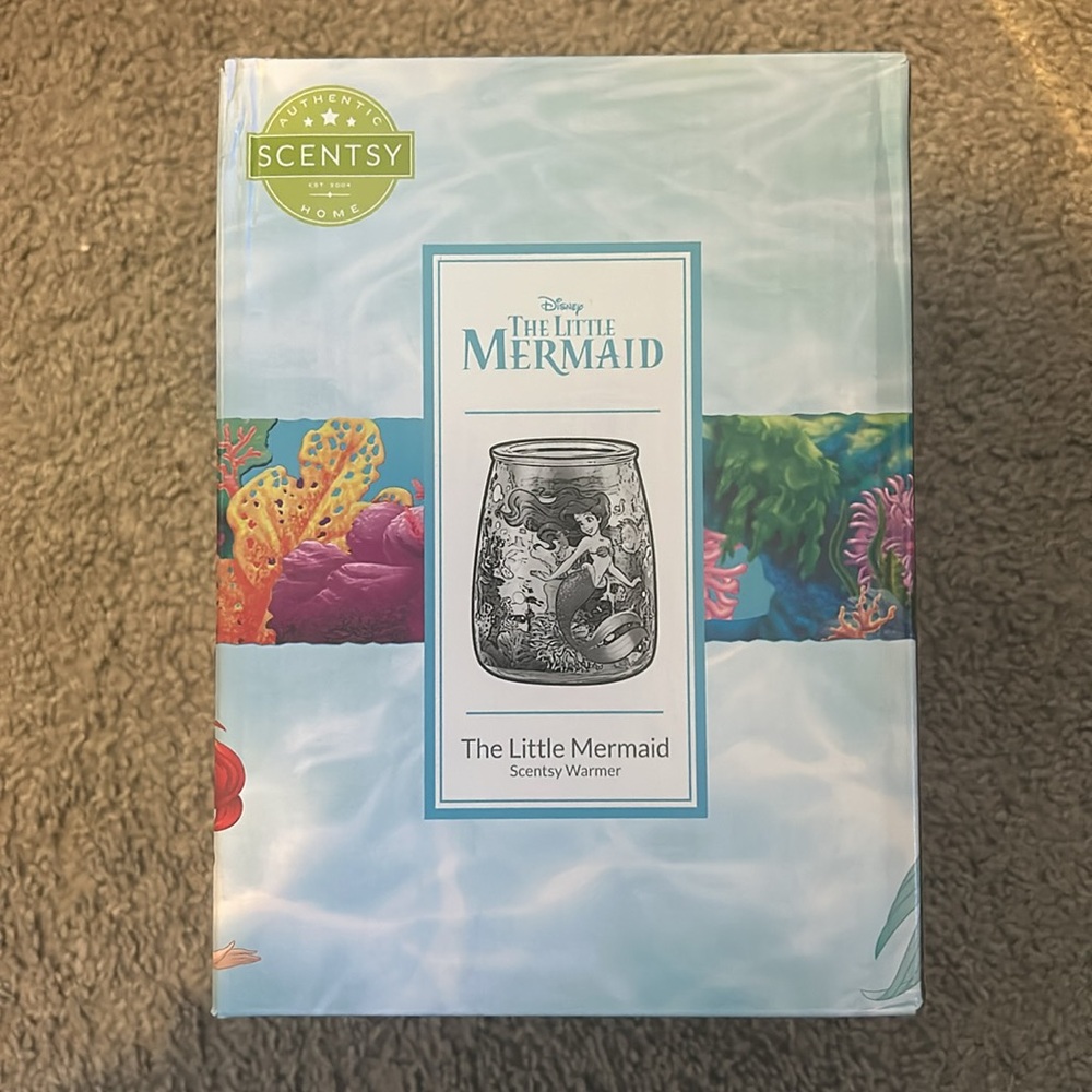 NIB $55 Scentsy Disney The Little Mermaid Warmer - Picture 7 of 8